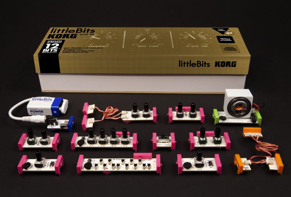 littleBits x Korg Synth Kit von littleBits Electronics Inc. , Paul Rothman